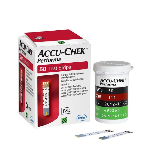 Que Thử Đường Huyết Accu Chek Performa