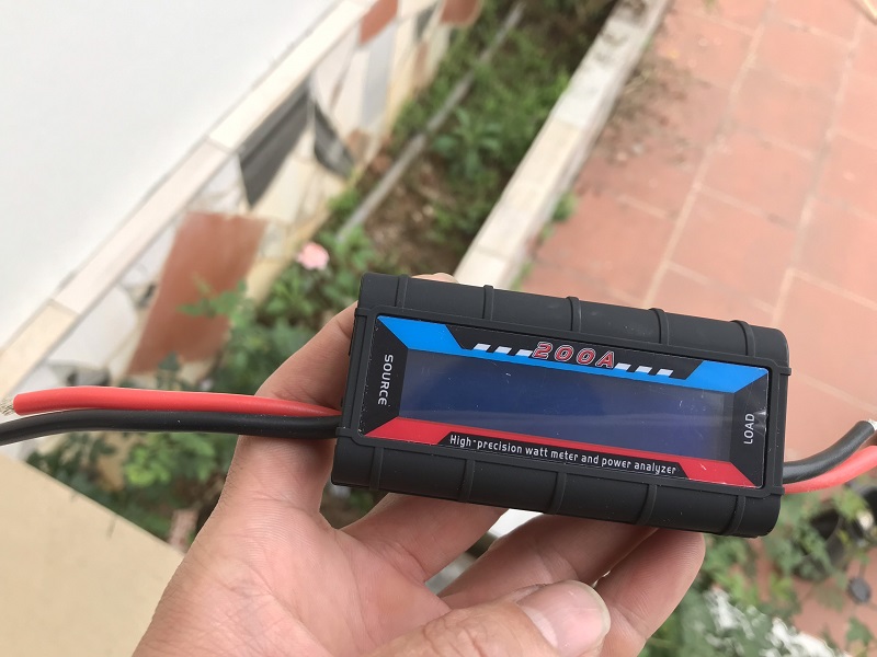Watt Meter đo dòng điện DC ,điện áp DC,công suất DC 200A