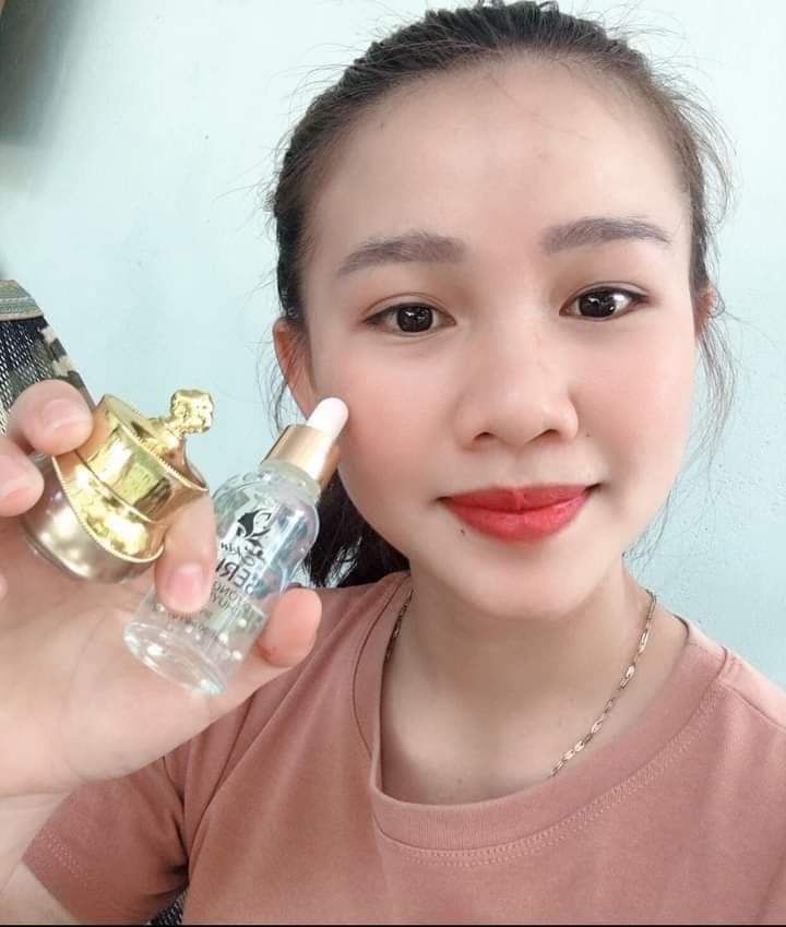 combo serum và Face Linh Chi