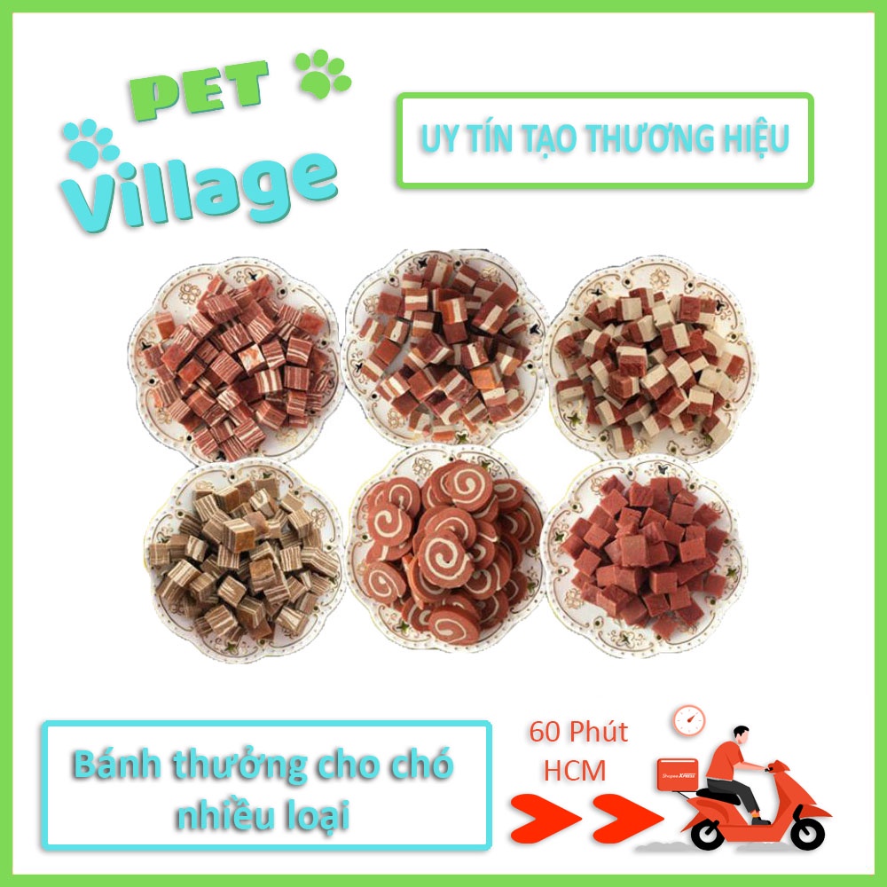 Bánh Thưởng Cho Chó Mèo Gói 100gr