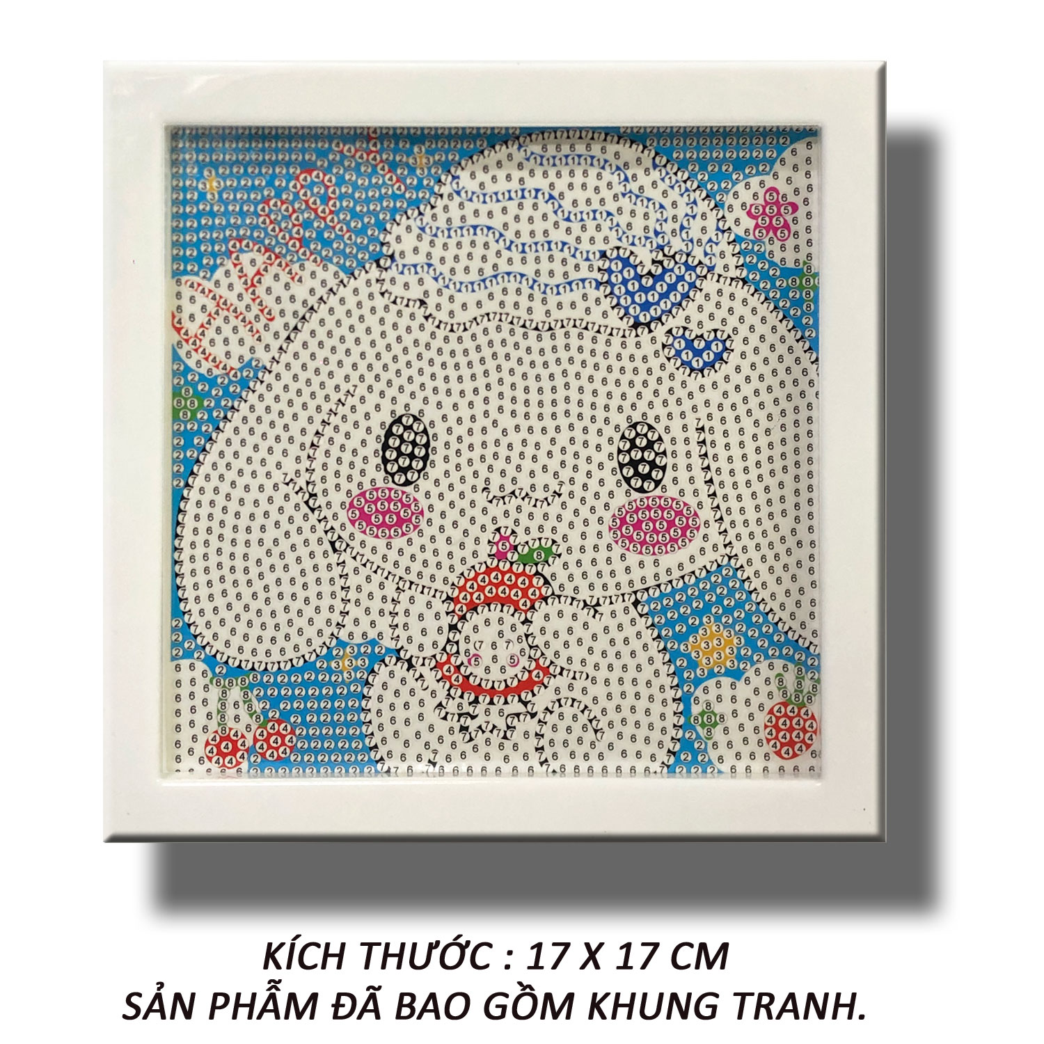 Tranh Đính Đá 5D - Vạn sự như ý - Tranh mỹ thuật Minh Hiền
