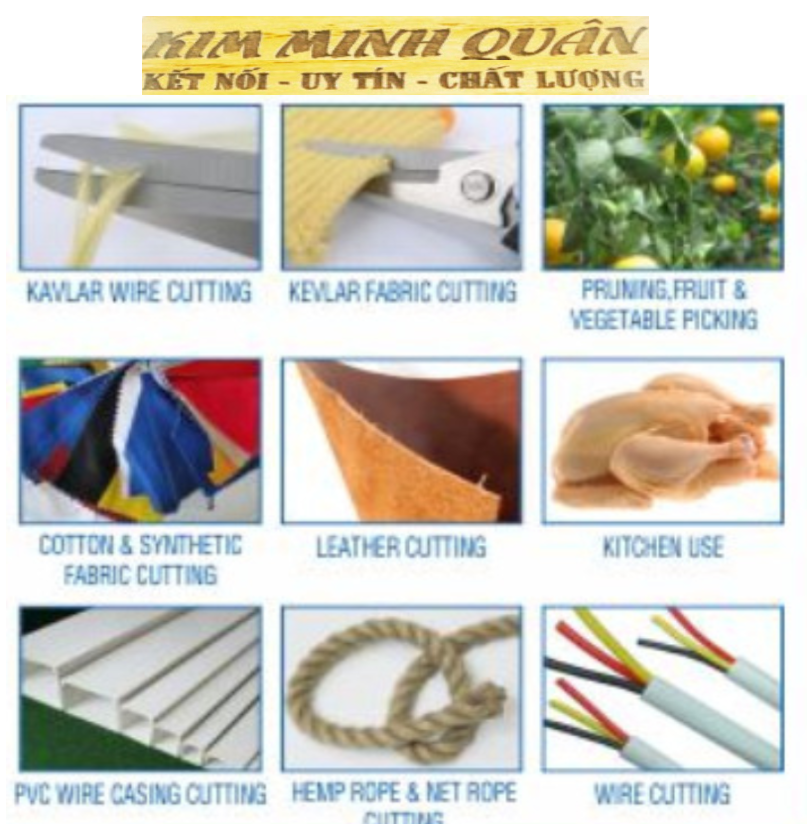 Kéo Đa Năng Mũi Nhọn 200mm/8" A0054 CMART
