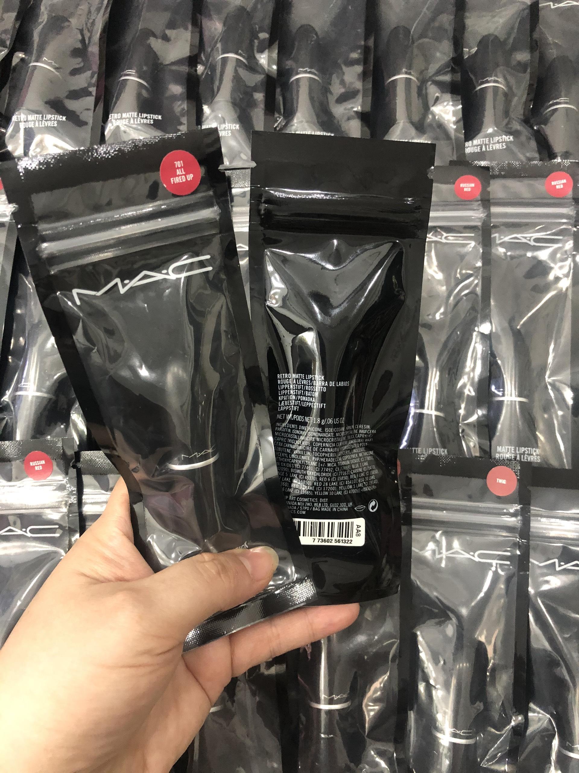 [HCM]MAC- Matte Lipstick Mini Size + Retro Matte Lipstick - Son Lì
