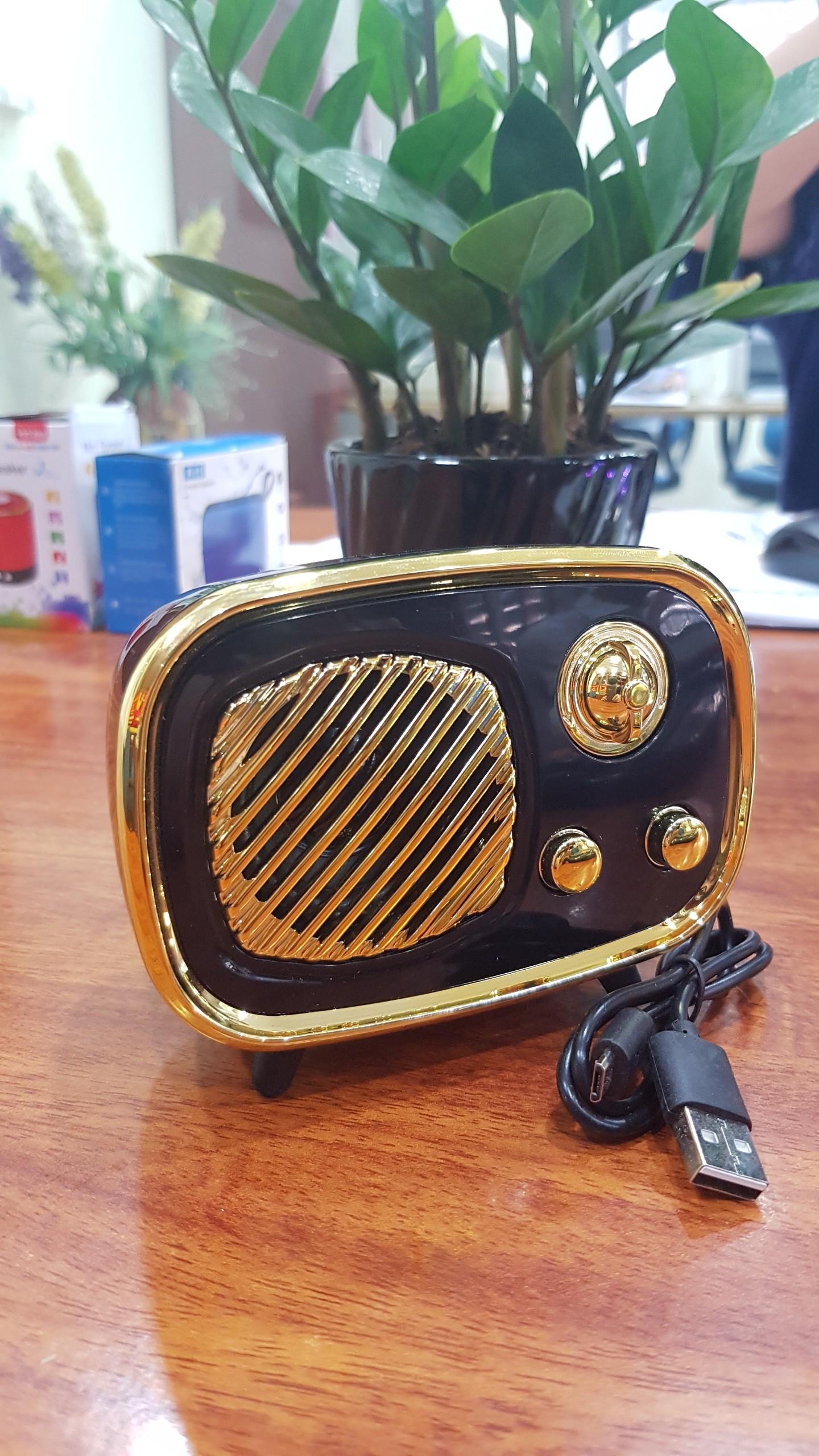 Loa bluetooth kiểu dáng Radio độc đáo -  MLP 19