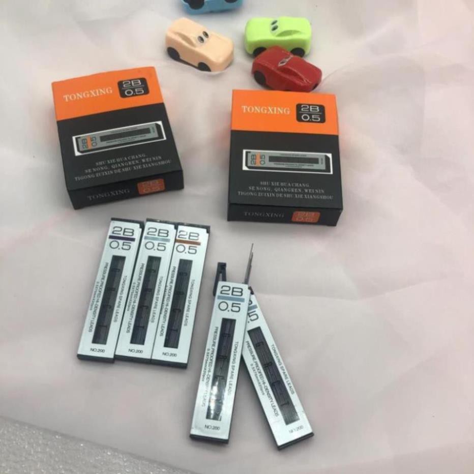 Ruột Bút Chì Kim,Ngòi bút chì Bấm 2B 0.5mm