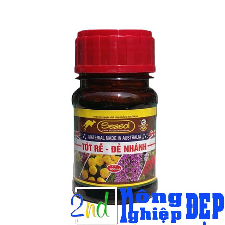 Phân Rong Biển Seasol 100ml - phân Bón Lá Hữu Cơ