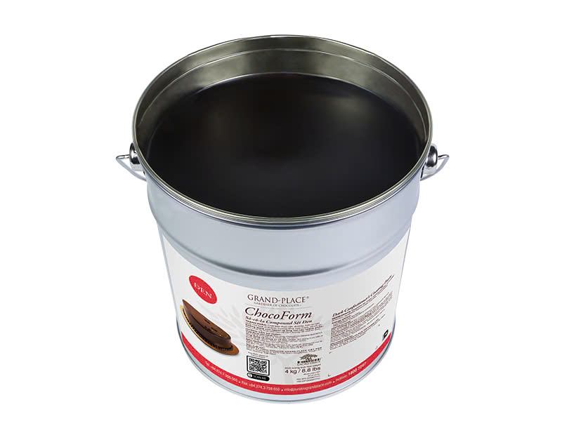 Socola sệt đen Puratos Chocoform