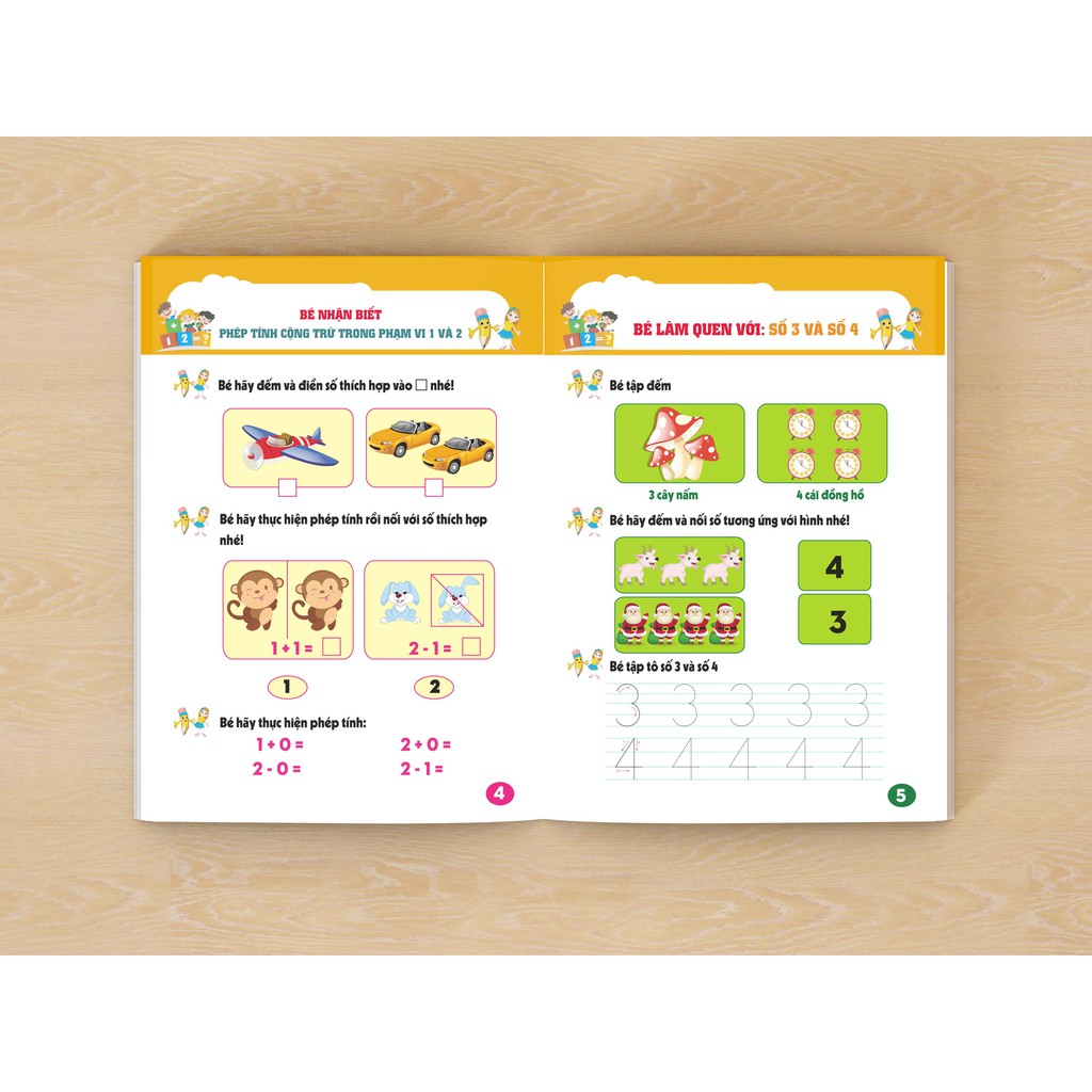 Sách - Bé Vào Lớp 1 Bộ 8 Cuốn (Túi)