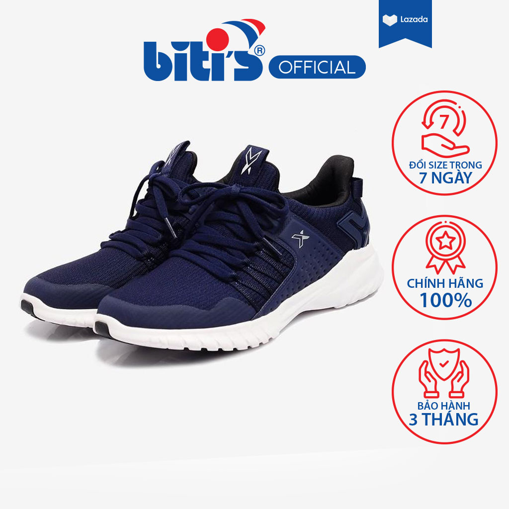 Giày Thể Thao Nam Biti's Hunter X 2k19 - Jet Navy DSMH02202XNH