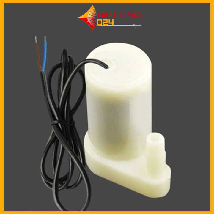 Máy Bơm Chìm Mini 3-5VDC 1.5m Ống Thẳng Đứng ( Trắng )