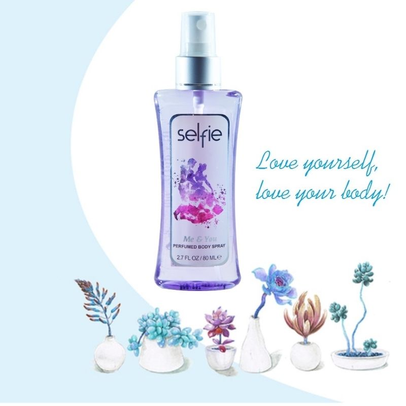 [Chính Hãng] Xịt Thơm Toàn Thân Selfie Me & You 80ml
