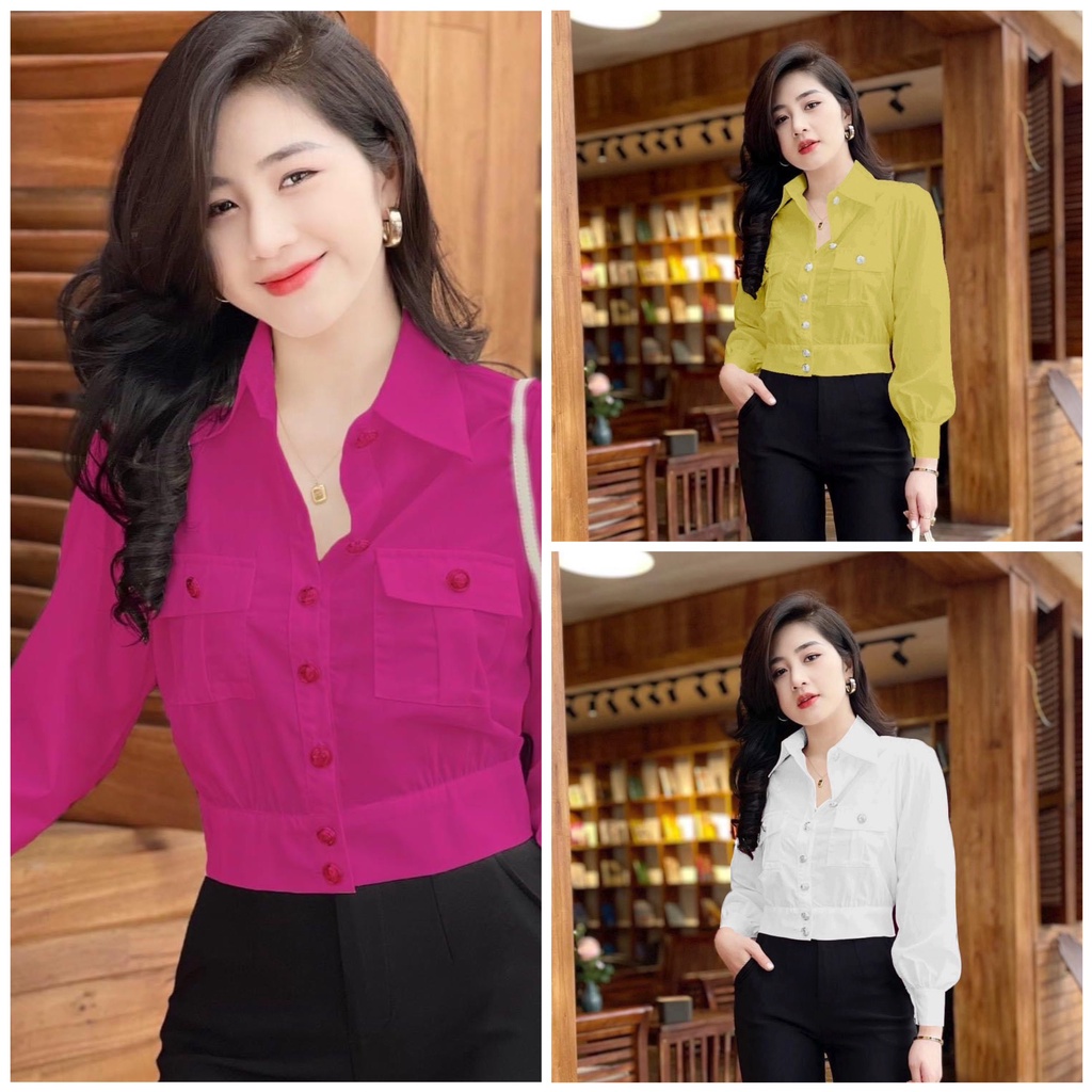 [Nhập LAZFASHION32 - giảm 60K] Áo Sơ Mi Kate Thái Cao Cấp SV74