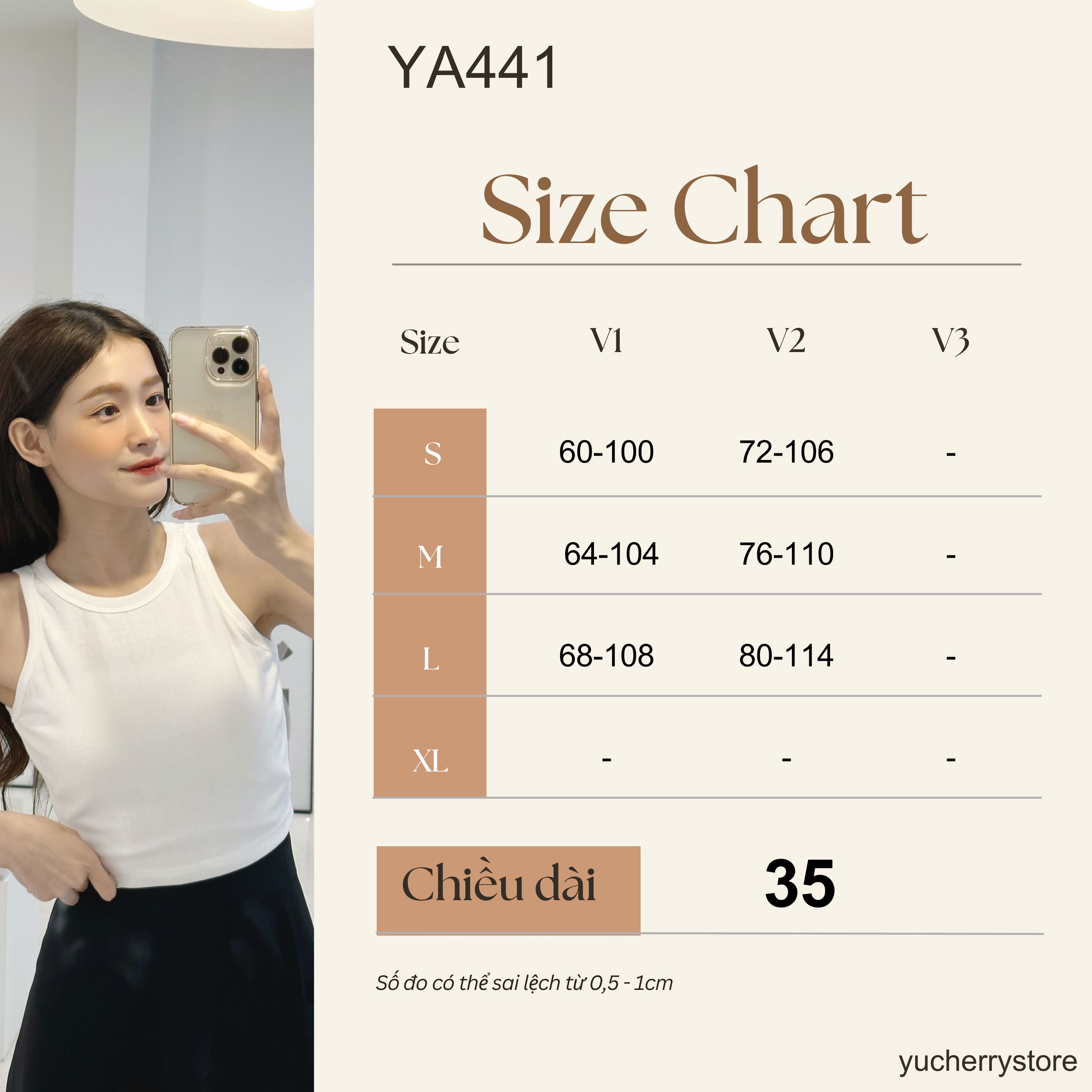 YU CHERRY | Áo ba lỗ croptop không xù lông Basic Tank Top YA441