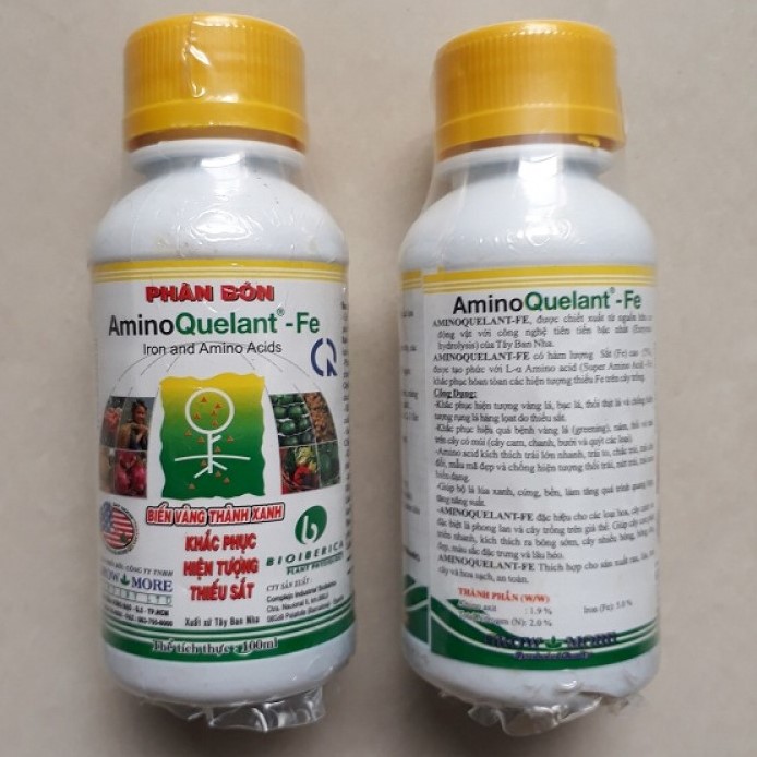 Amino Fe 100ml Phân bón cung cấp vi lượng sắt cho cây trồng