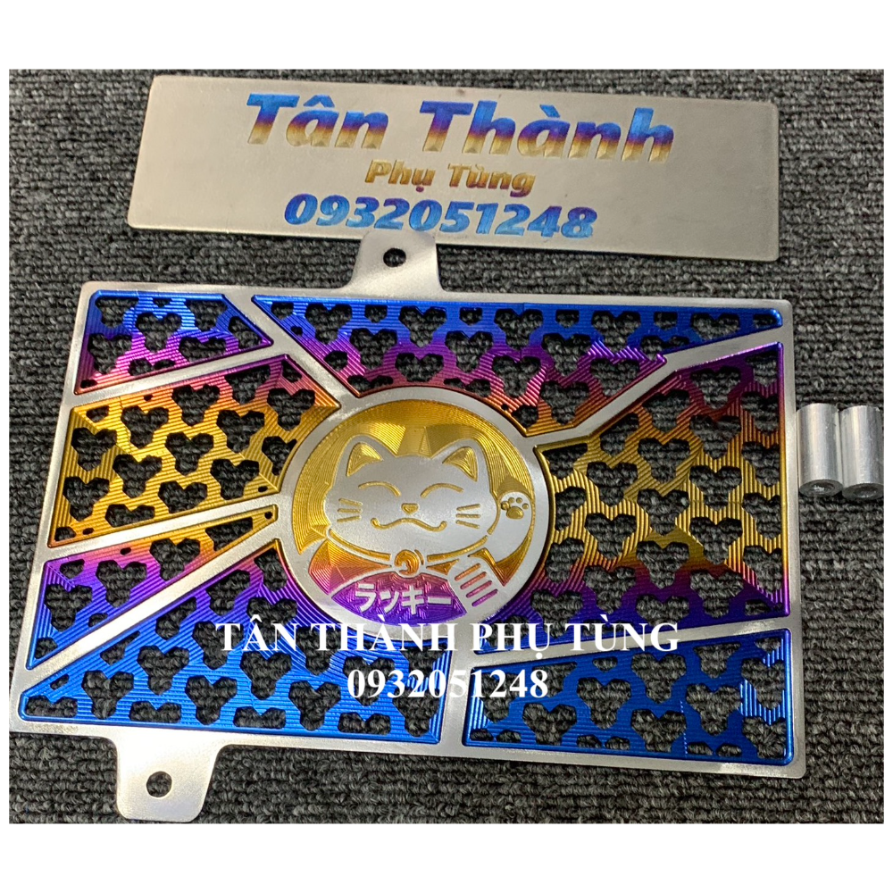 Két nước Exciter 150 TITAN ( logo Mèo may mắn)