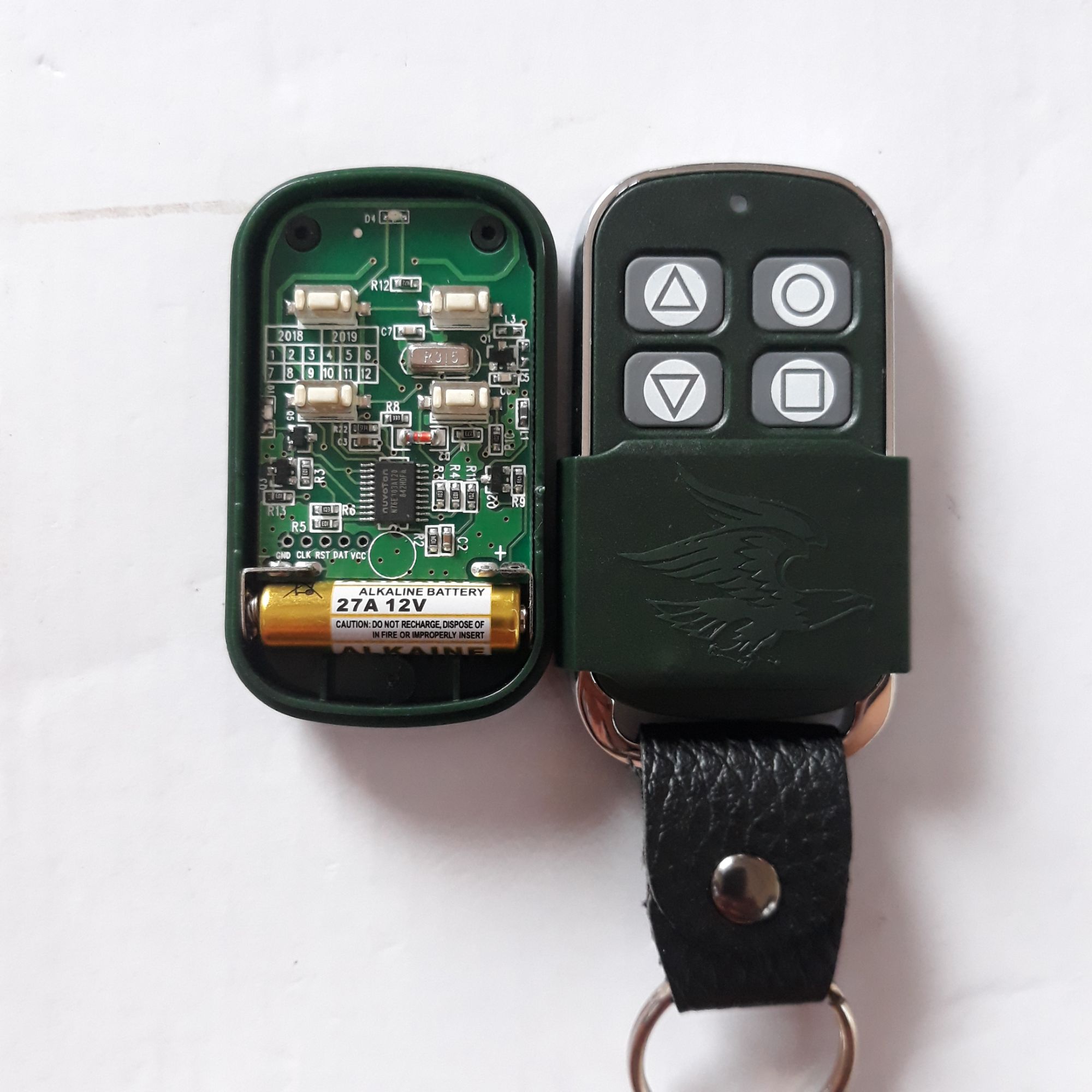 Remote cửa cuốn YH 315 mhz đa năng  thông minh cài cho các tay mã 315 mhz