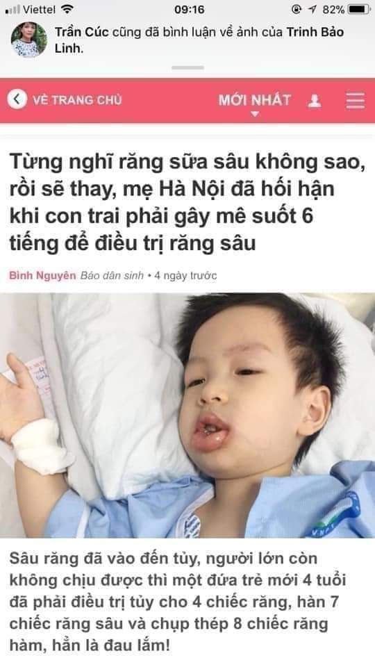 Sâu răng Nhật Dương