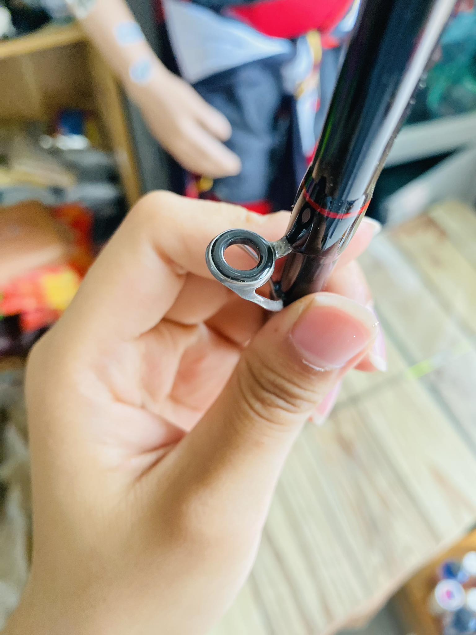 Cần ikada super highking đỏ đen 2m1