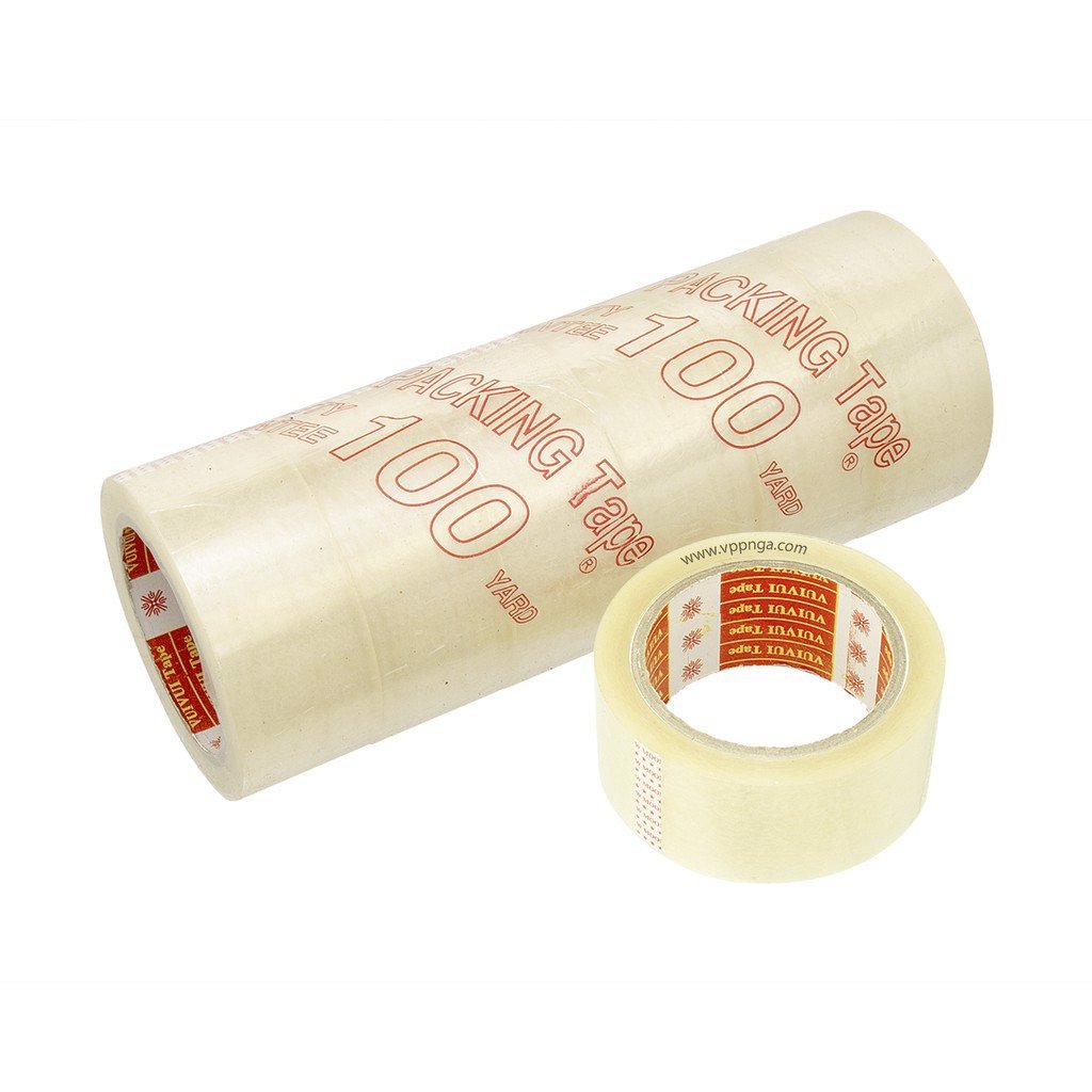 01 cuộn băng keo trong 100 Yard