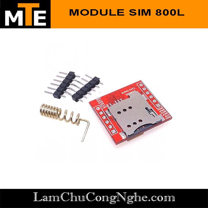 Mạch phát triển GSM GPRS SIM 800L - MICROSIM sim800l