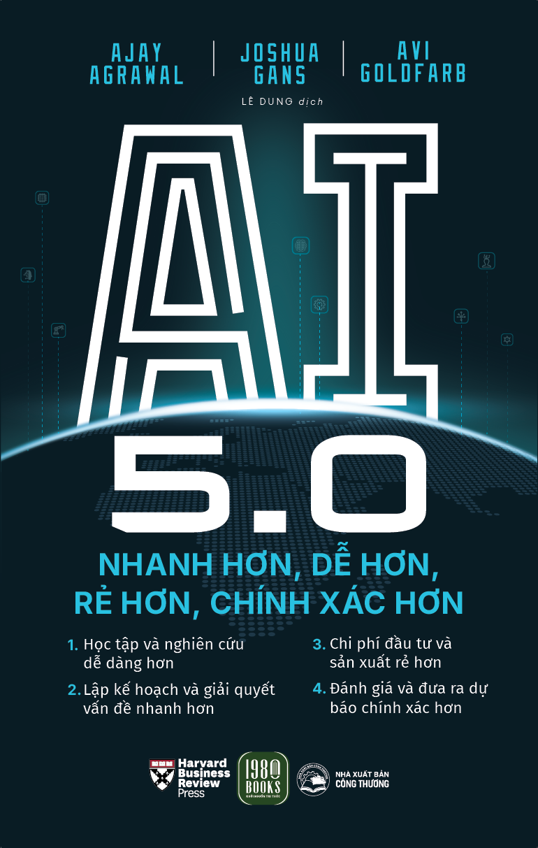 Sách - AI 5.0 Nhanh Hơn, Dễ Hơn, Rẻ Hơn, Chính Xác Hơn