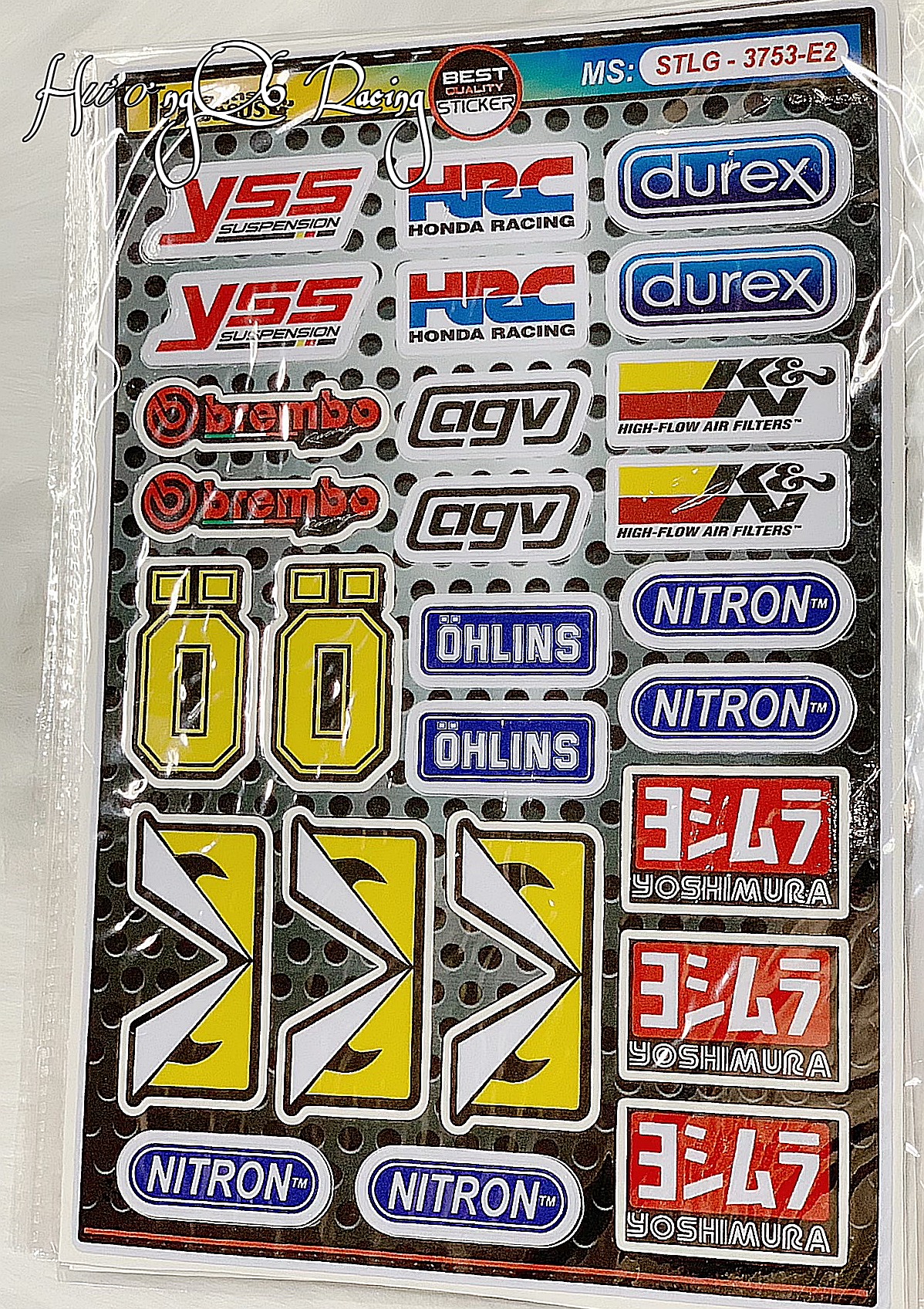 [TEM XE] Tem Sticker Hoạt Hình Dán Xe