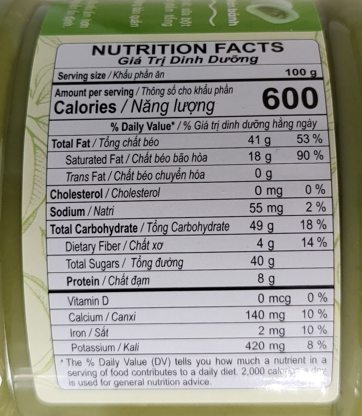 [Hộp 340g] BƠ PHẾT MATCHA [VN] GOLDEN FARM Matcha Butter