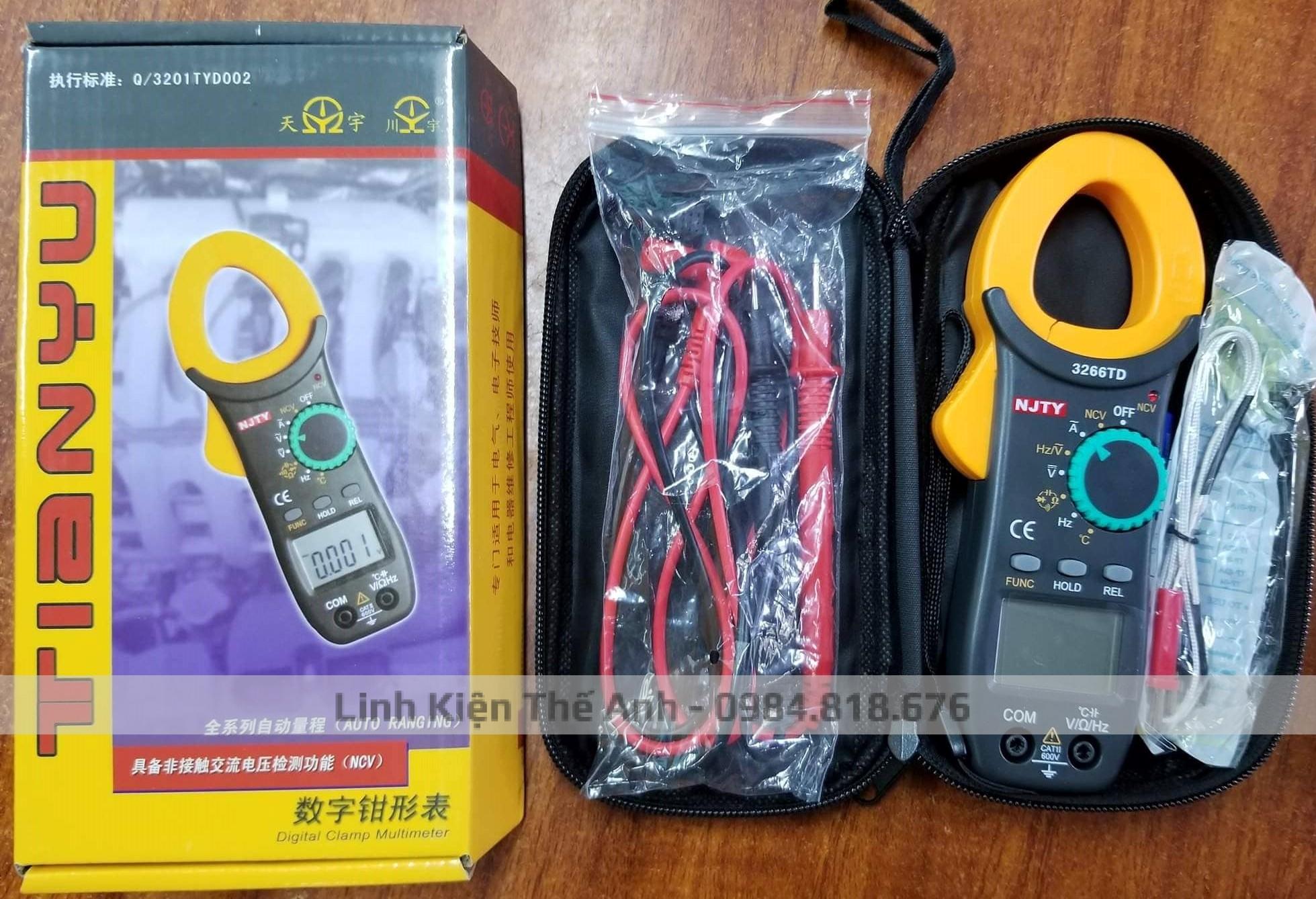 Đồng Hồ Kẹp dòng TIANYU 3266TD