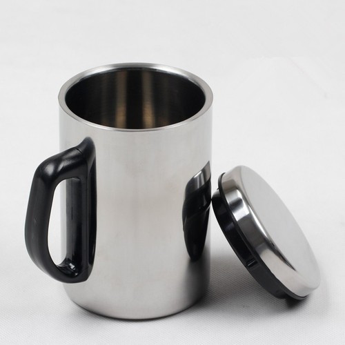 Ly giữ nhiệt 500ml inox có tay cầm và nắp đậy cách nhiệt cao cấp - ca giữ nhiệt inox 350ml - cốc giữ nhiệt 650ml
