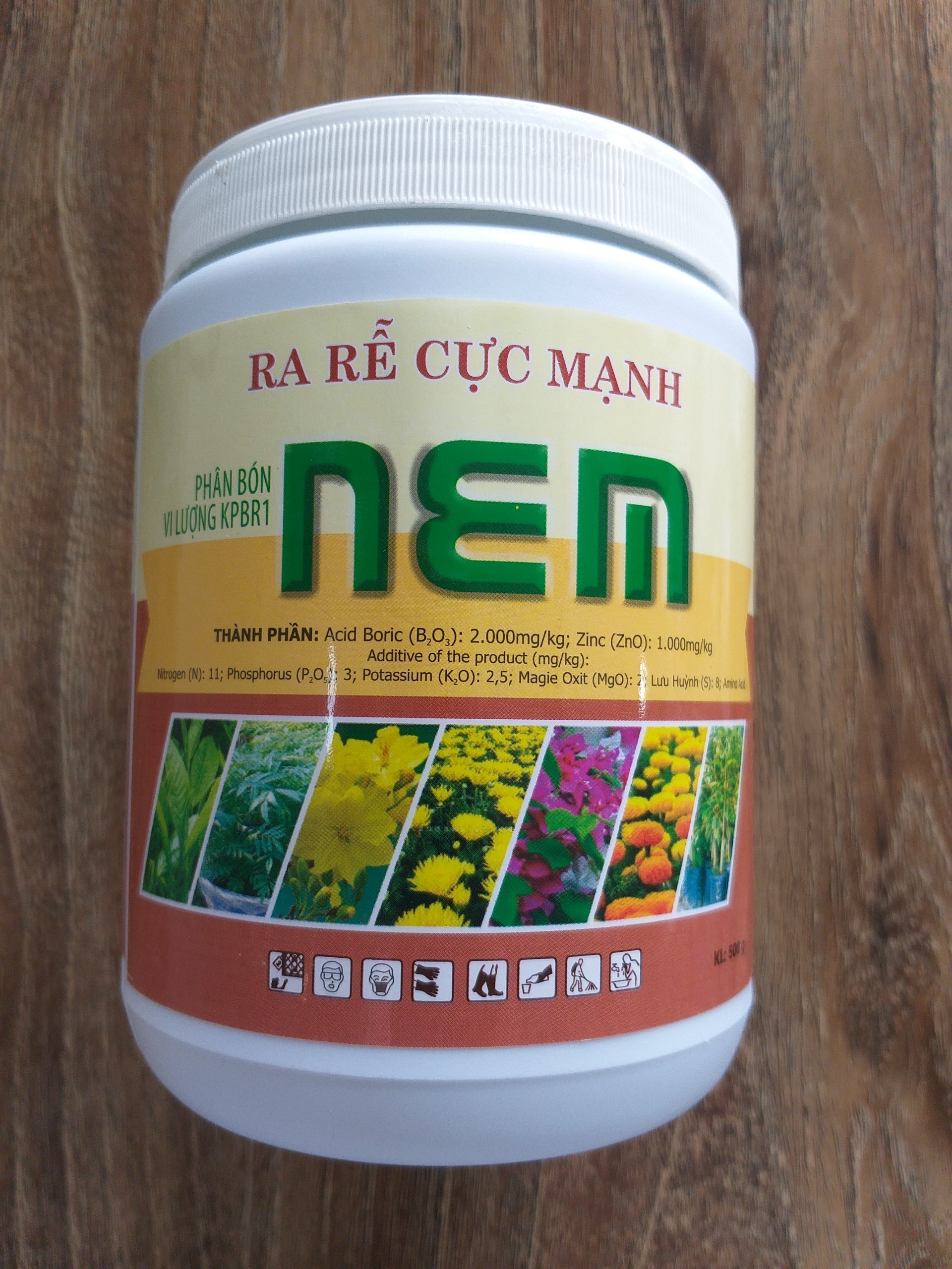 Phân bón n3m mẫu cải tiến - ra rễ cực mạnh - 500gr