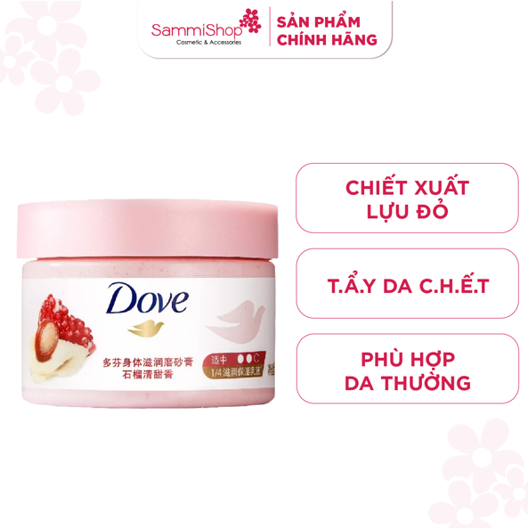 Dove Tẩy da chết Moisturizing Body Scrub 298g