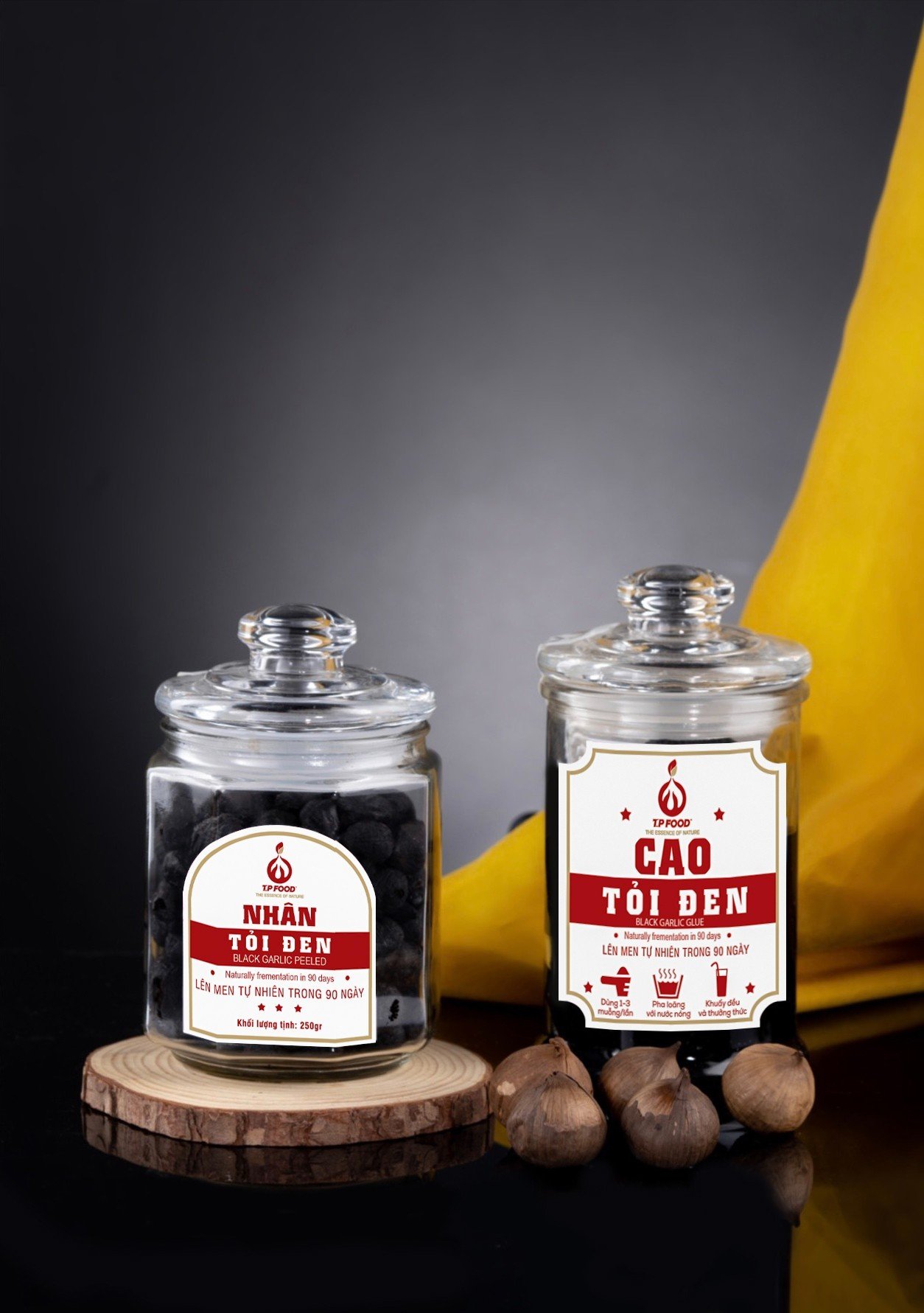 CAO TỎI ĐEN T.P FOOD 300gr