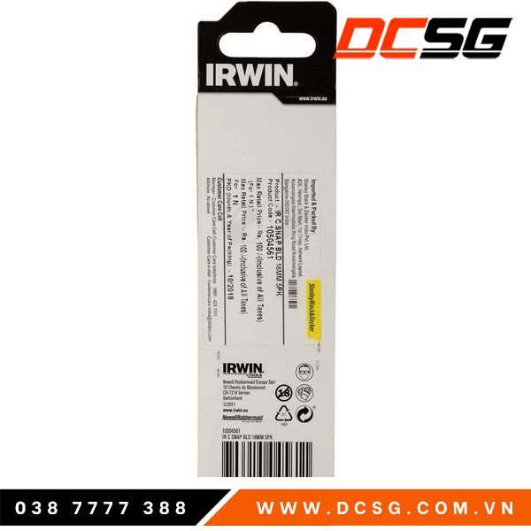 Lưỡi dao rọc giấy 18mm Irwin 10504561