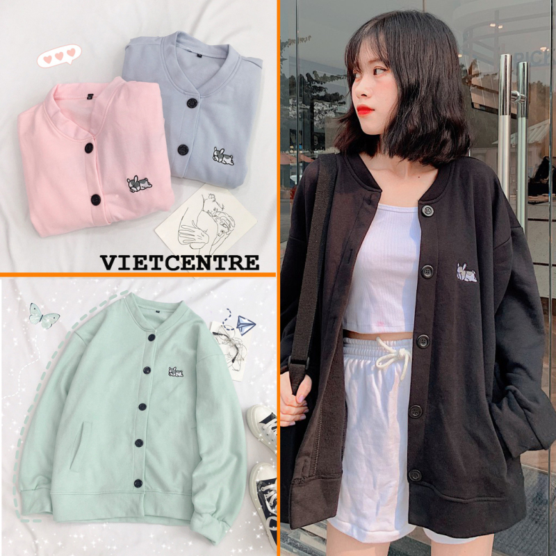 Áo Khoác Cardigan, Sweater, Jacket Pupy Uncover Form Rộng Unisex Nam Nữ - VIETCENTREVN