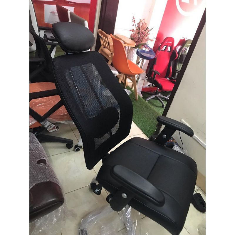 Ghế lưới Hòa Phát GL309 (ngả tựa mọi góc độ, tay tăng chỉnh).