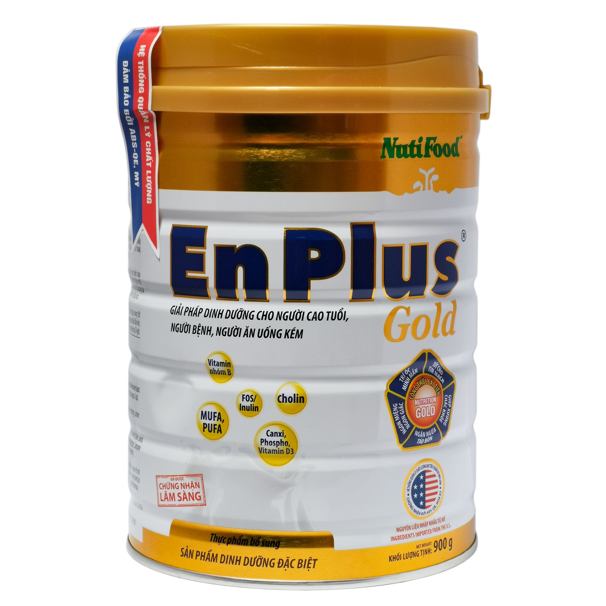 Combo 2 Hộp Sữa Bột Nutifood Enplus Gold 900g
