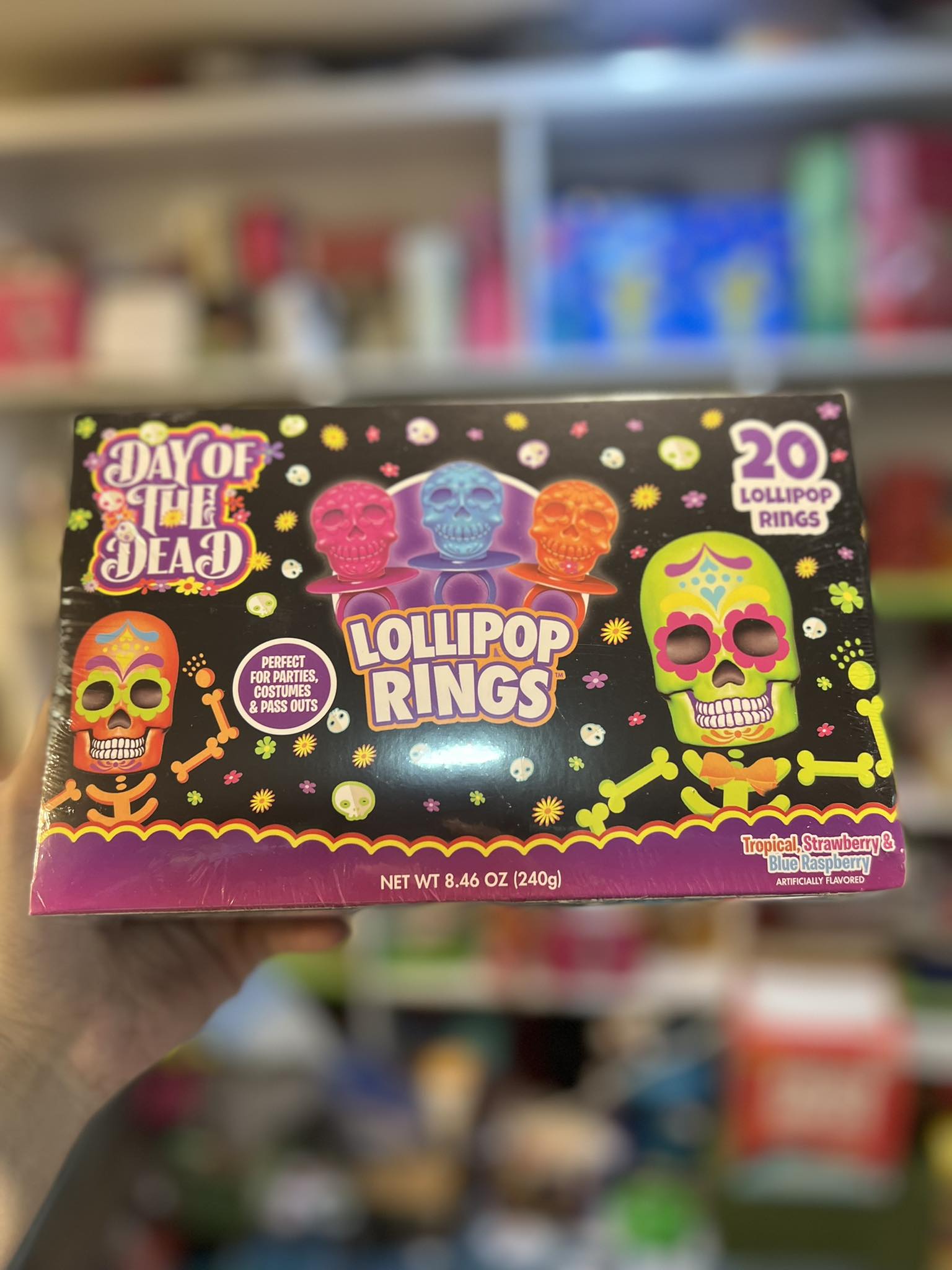 Kẹo nhẫn Halloween