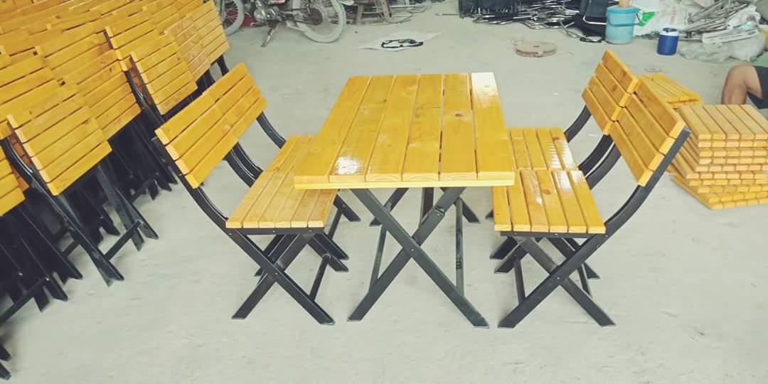 ghế gỗ cafe cóc