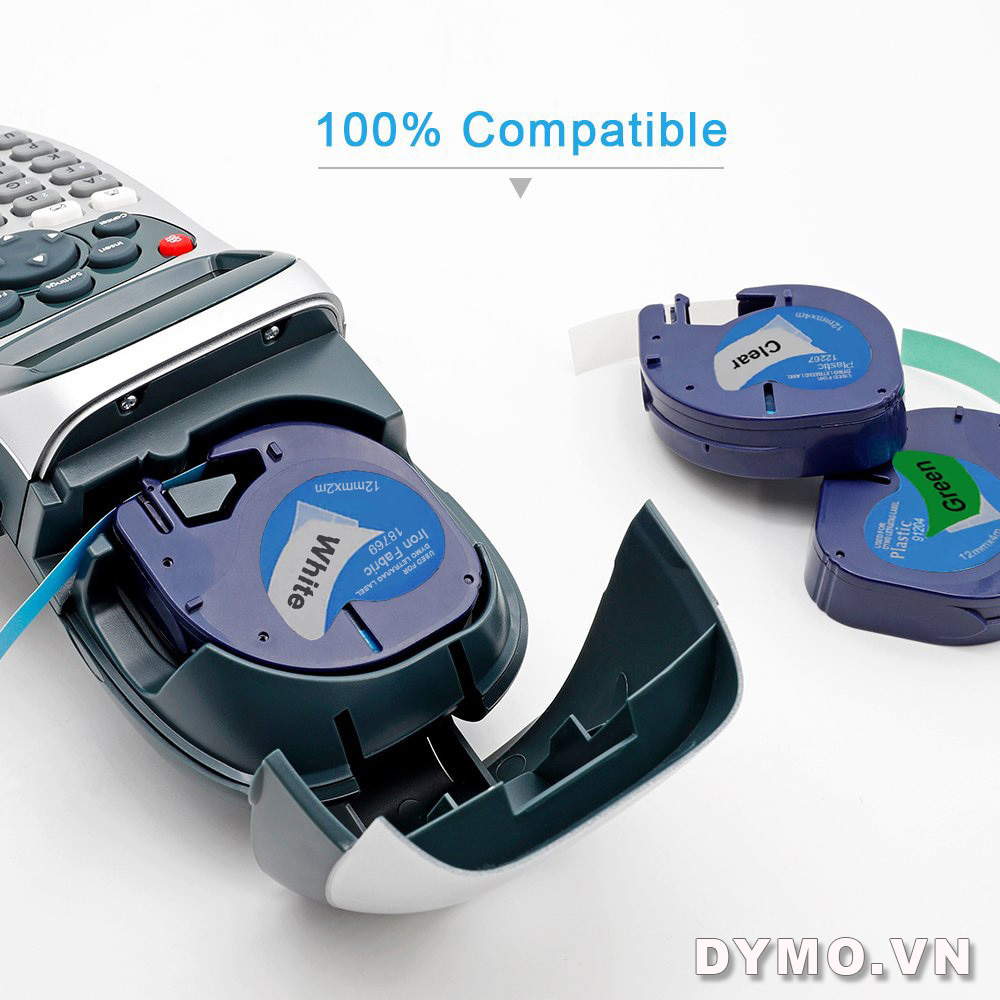 [HCM]Máy in nhãn dán cầm tay DYMO LetraTag LT 100H – Silver