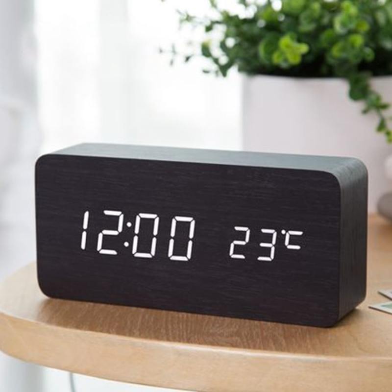 Đồng Hồ Để Bàn Điện Tử Led báo thức BT11 chuông to trang trí thông minh cao cấp màn hình LCD có hiển thị nhiệt độ bán chạy