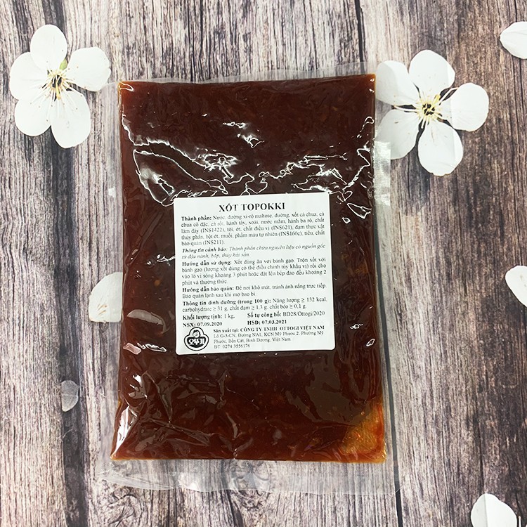 Sốt Tokbokki Hàn Quốc Otoki Gói 1Kg