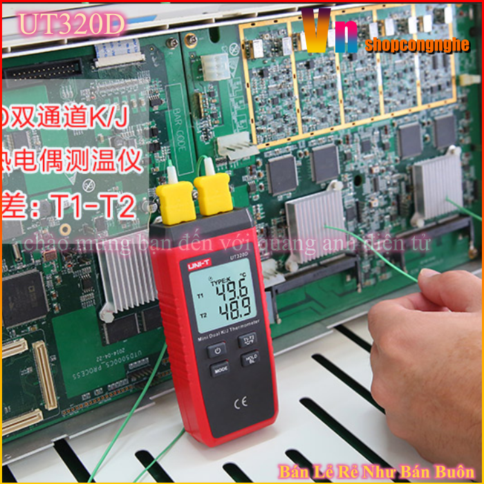 Thiết bị đo cảm biến UNIT – UT320D