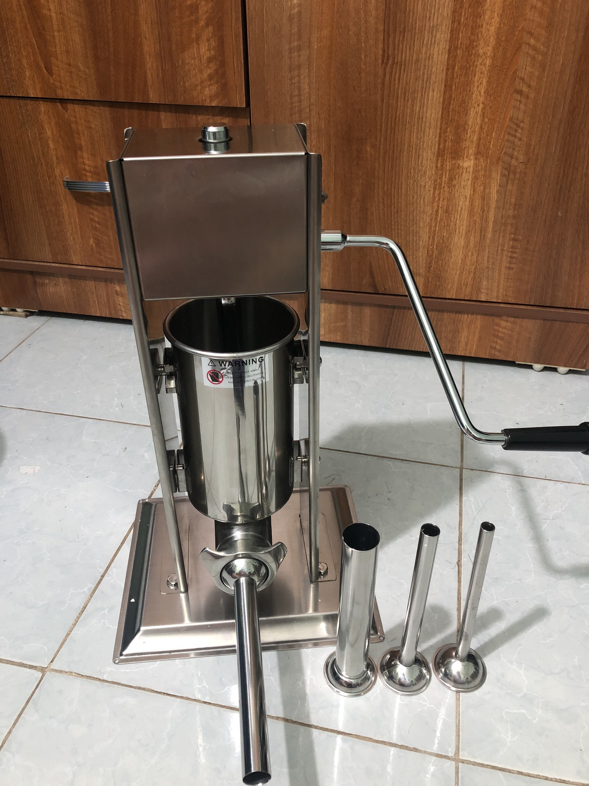 Máy nhồi lòng sụn, dồi sụn non, làm lòng, xúc xích