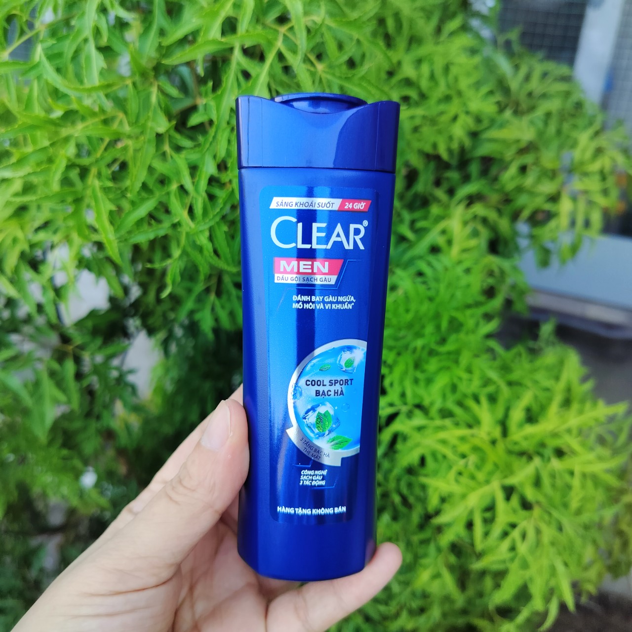 2 Chai Dầu gội Clear Men mát lạnh bạc hà 70g*2- hàng khuyến mãi
