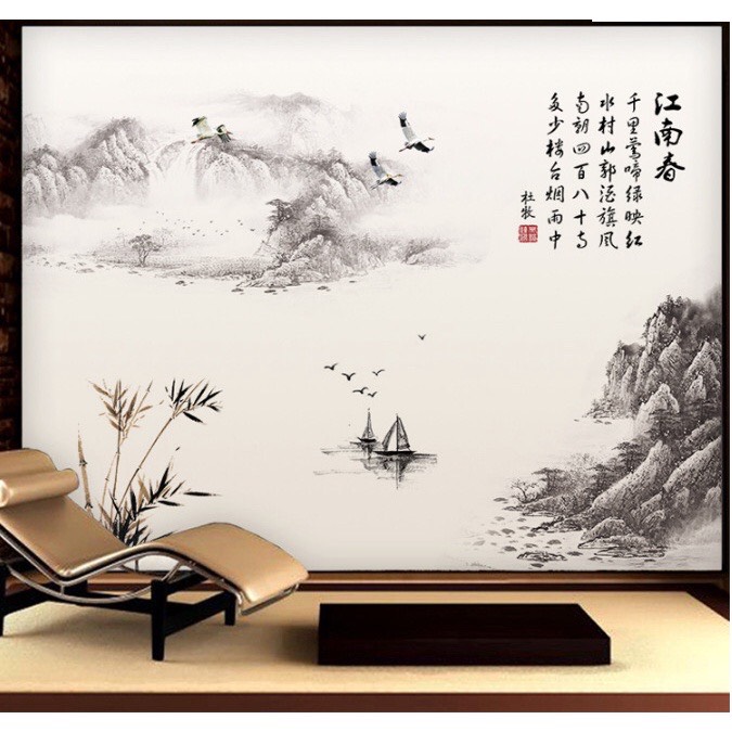 [CHỌN MẪU] Tranh dán 3D cỡ siêu lớn