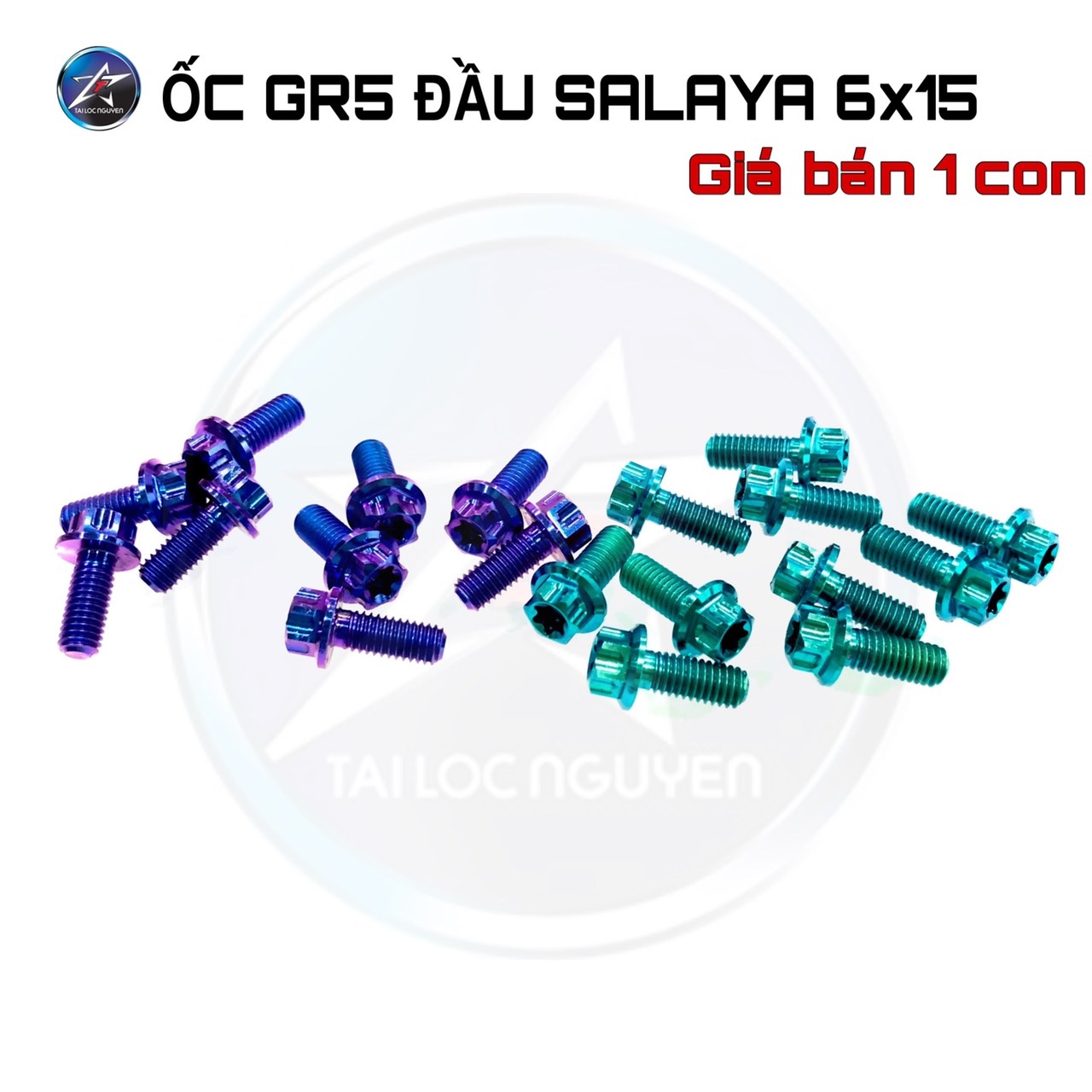 [HCM]ỐC GR5 ĐẦU SALAYA SIZE 6li