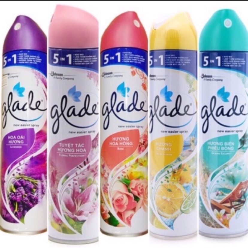 [HCM]Xịt phòng thơm Glade 280ml