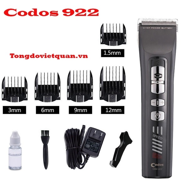Tông đơ Codos 922, Tông đơ cắt tóc Codos hàn Quốc cao cấp