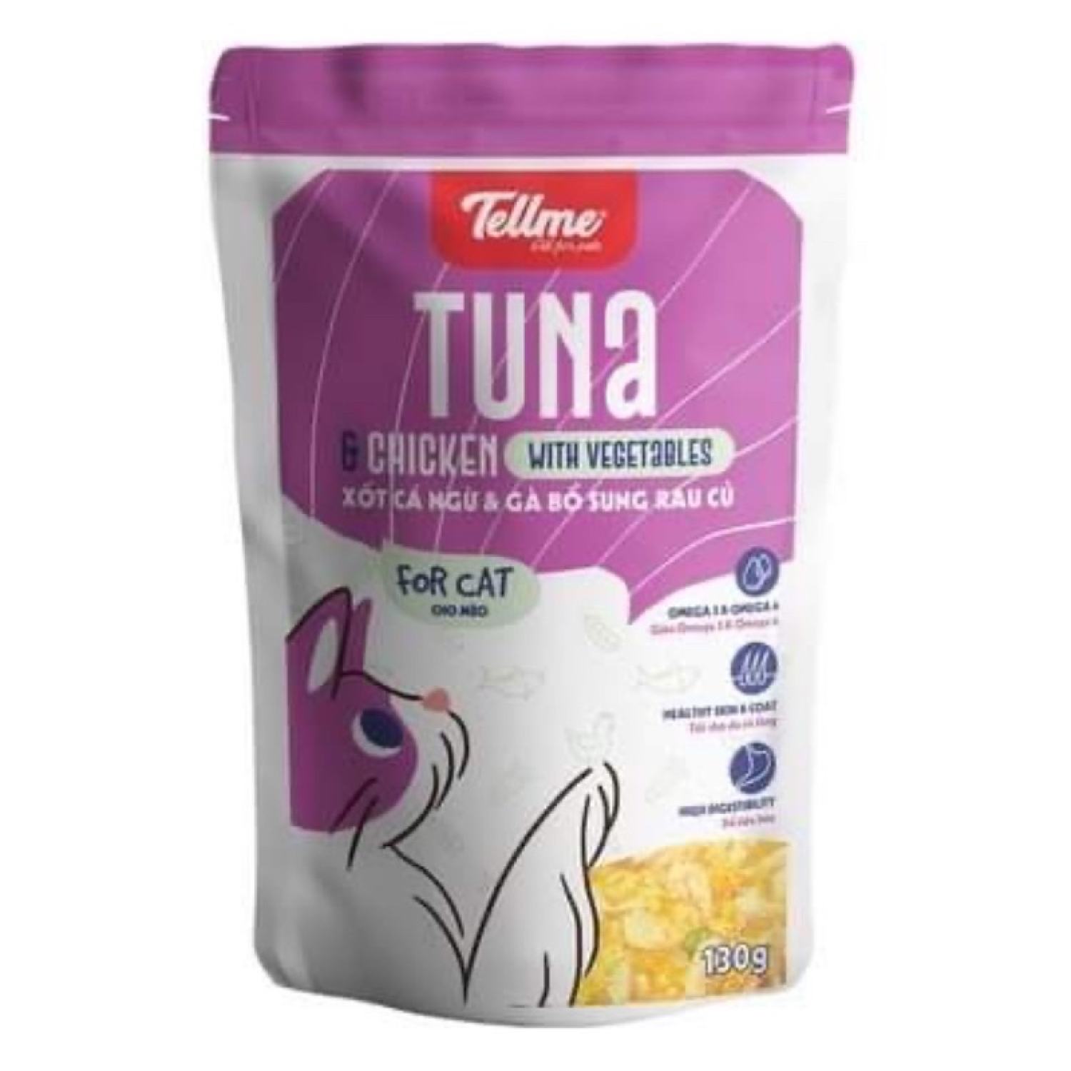[ 130gr ] Pate Tellme cho mèo 🐱