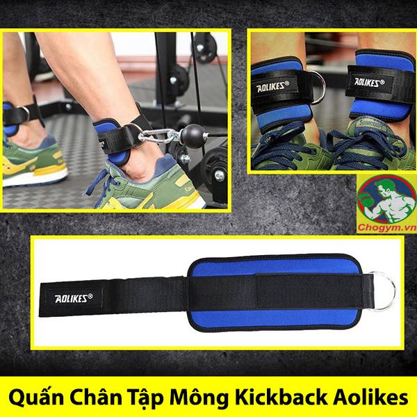 Đai Cổ Chân Tập Mông Boer Sport | Dây Quấn Cổ Chân Kickback, Phụ Kiện Máy Cáp Tập Mông Đùi Gym (1 Đôi)